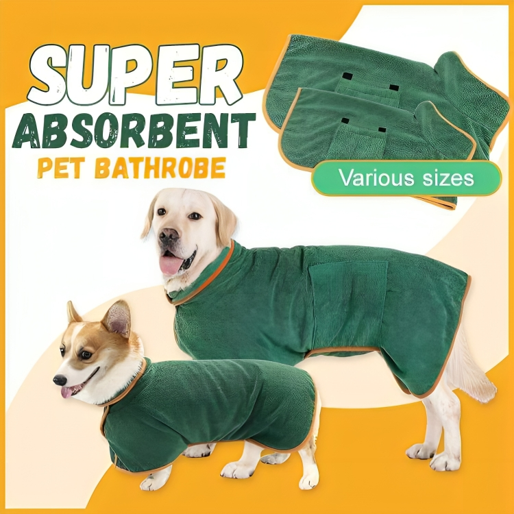 WarmPaws⹠| Superabsorberande badrock för hundar