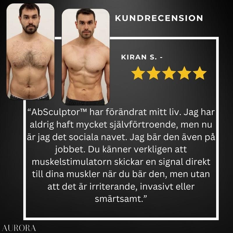 AbSculptorâą - EMS Muskelkuddar | 50% RABATT SISTA DAGEN - Aurora Stockholm