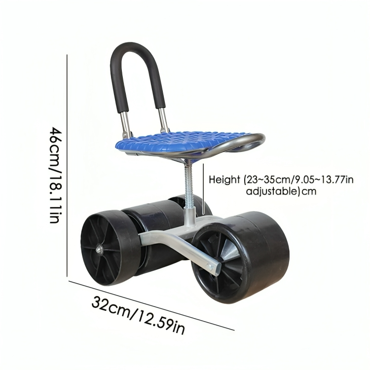 TILLFĂLLIGT 50% RABATT | SpinnySeatâą | 360° ergonomisk trĂ€dgĂ„rdspall