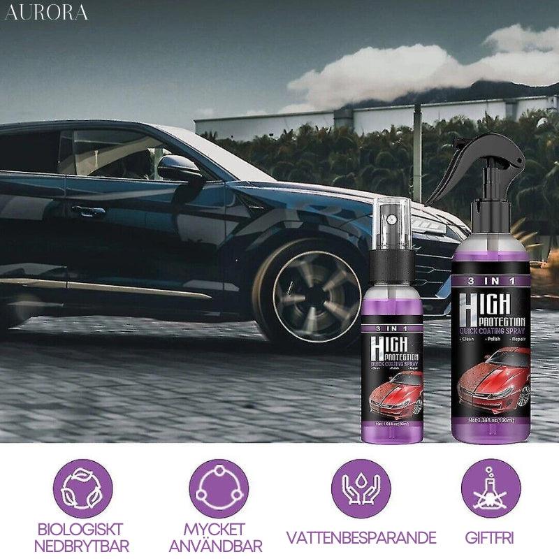 3-in-1 CarSprayâą - Rengör, Ă„terstĂ€ller och skyddar din bil! | 1+2 GRATIS ENDAST TILLFĂLLIGT - Aurora Stockholm