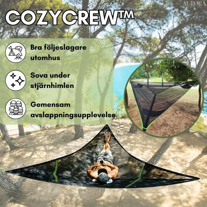 TILLFĂLLIGT 50% RABATT | CozyCrewâą - HĂ€ngmatta för flera personer - Aurora Stockholm