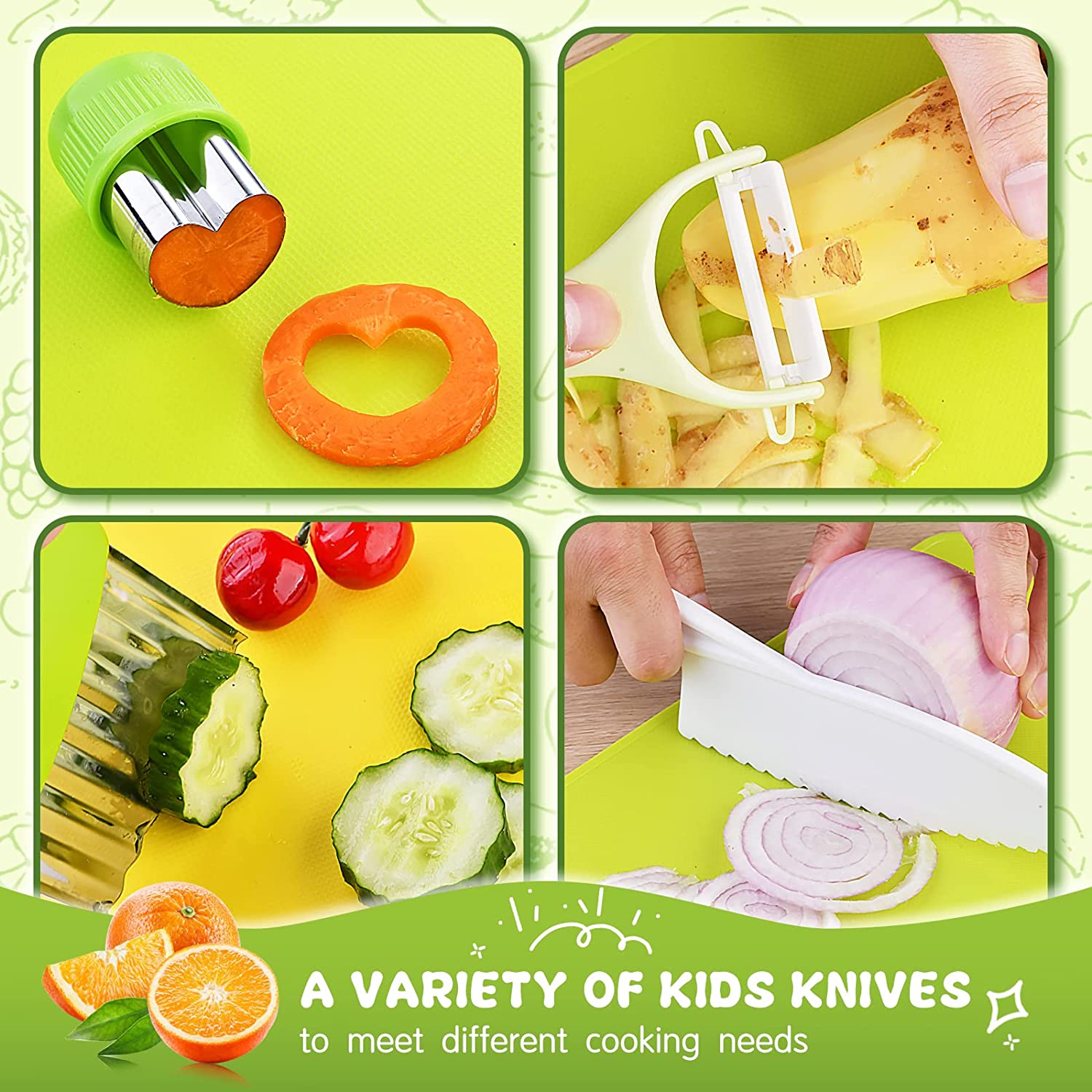 LittleCooks⹠| Montessori-köksredskap för barn