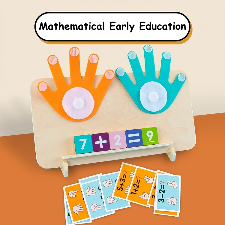 TILLFÄLLIGT 50% RABATT | MathPals™ | Montessori fingerräkningsbräda