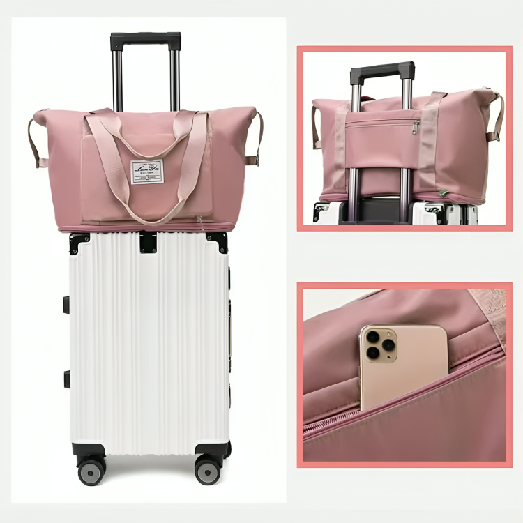 TILLFĂLLIGT 50% RABATT | CarryMaxâą | Res lĂ€tt, packa stort - allt i en vattentĂ€t vĂ€ska!