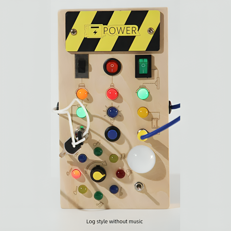 SwitchPlay⹠| Montessori LED-aktivitetstavla för barn