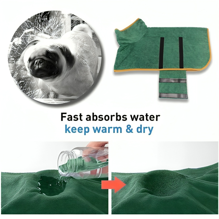 WarmPaws⹠| Superabsorberande badrock för hundar