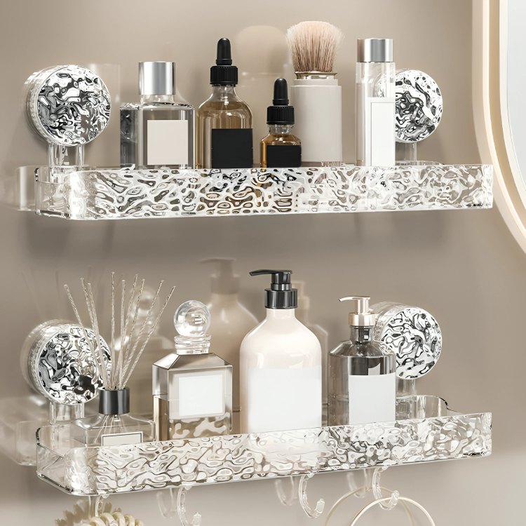 LuxeShelf⹠| Lyxig duschorganisatör med sugkopp