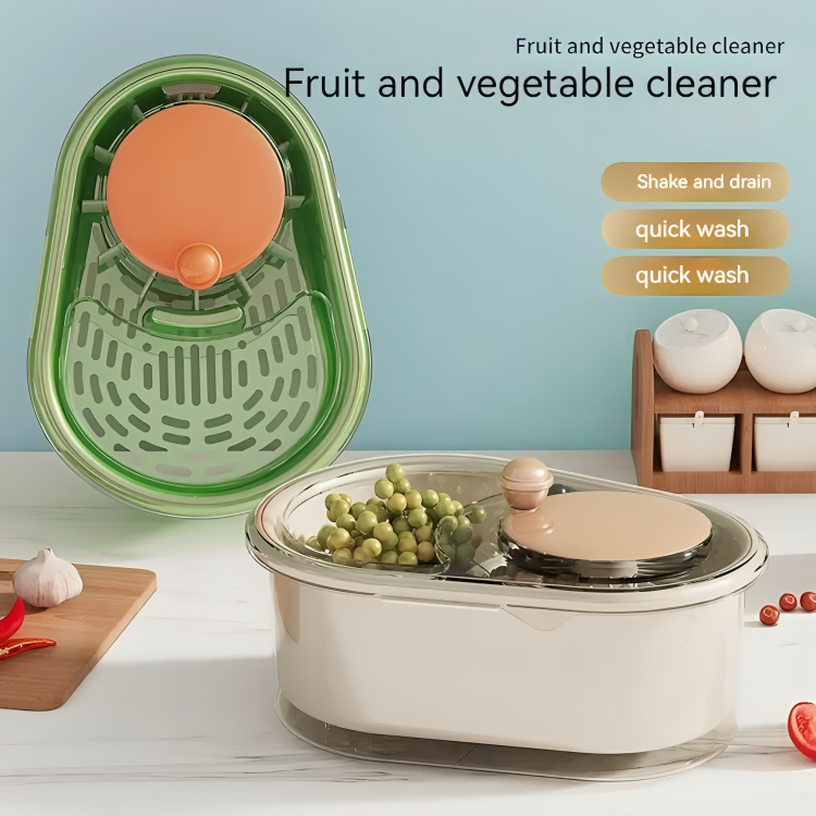 SpinFresh⹠| Det snabbaste sÀttet att rengöra din frukt och dina grönsaker!