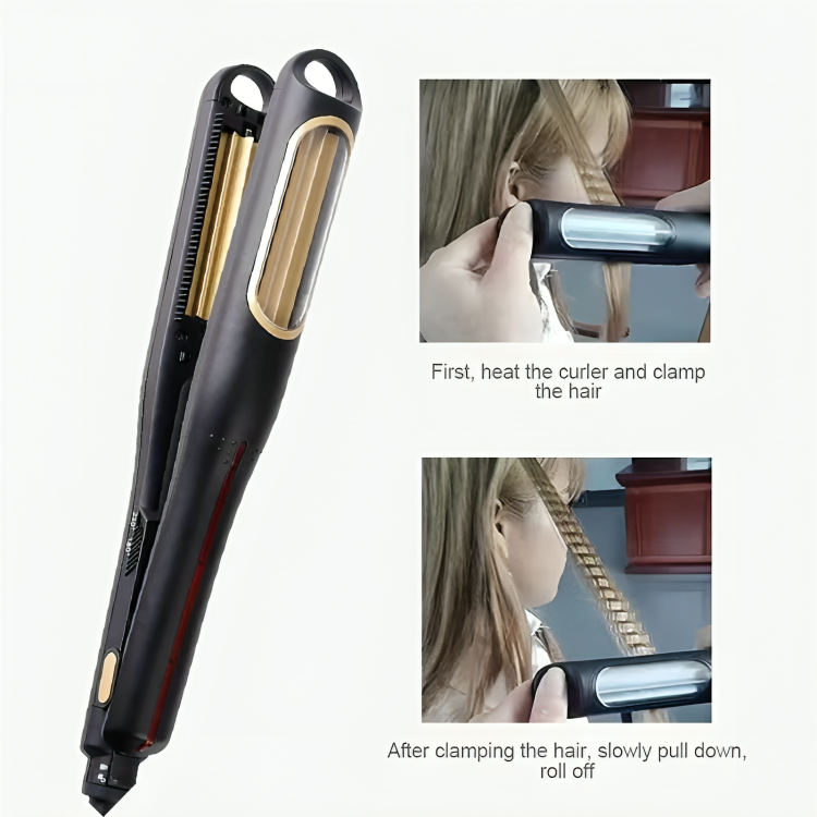 TILLFĂLLIGT 50% RABATT | SnapCrimpâą | Smidiga, strukturerade krusningar med en djĂ€rv, elegant finish!