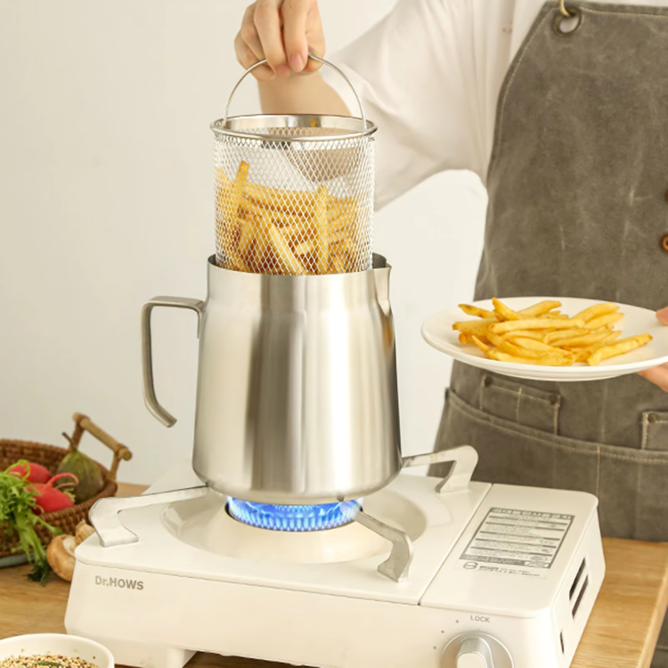 TILLFĂLLIGT 50% RABATT | StrainFryâą | Smidig oljefiltrering och fritering i ett!
