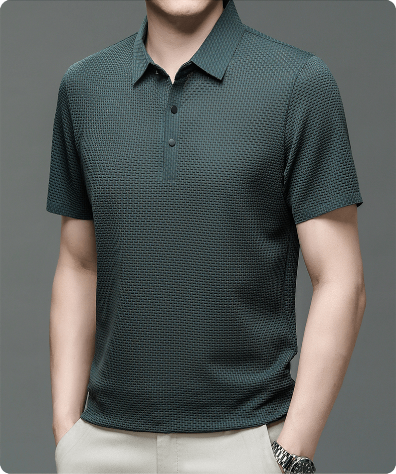 50% RABATT IDAG | Orion⹠| Högkvalitativt Ice Silk Polo för mÀn - Aurora Stockholm
