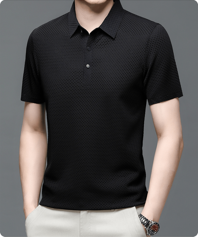 50% RABATT IDAG | Orion⹠| Högkvalitativt Ice Silk Polo för mÀn - Aurora Stockholm