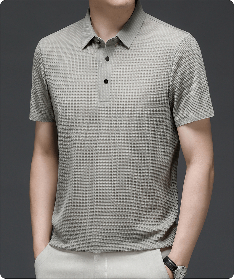 50% RABATT IDAG | Orion⹠| Högkvalitativt Ice Silk Polo för mÀn - Aurora Stockholm