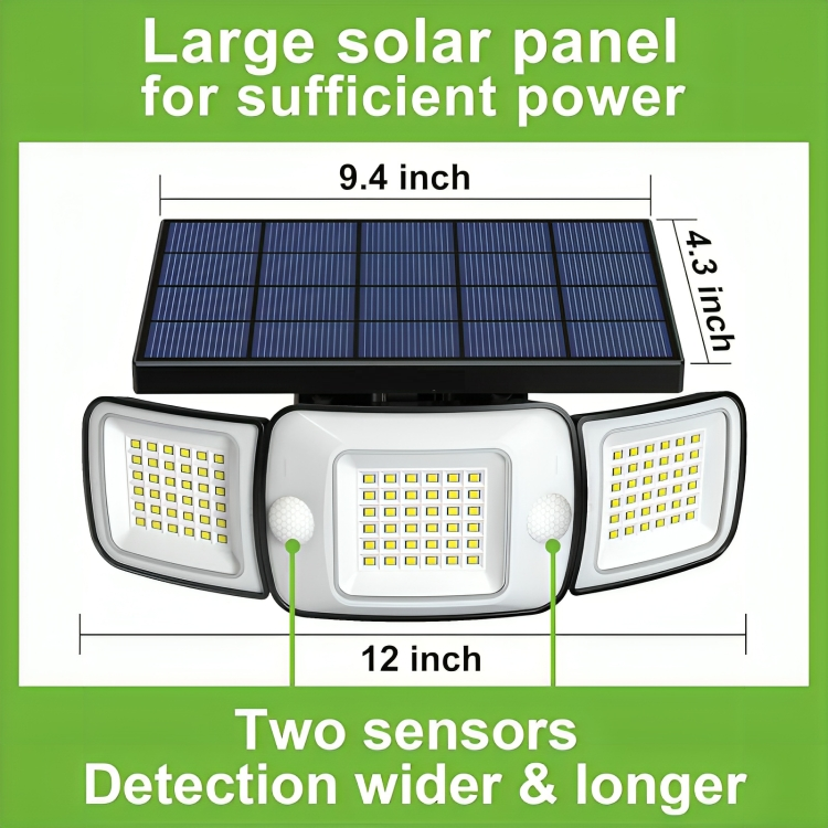 SolarBrightâą | Solar LED utomhusbelysning
