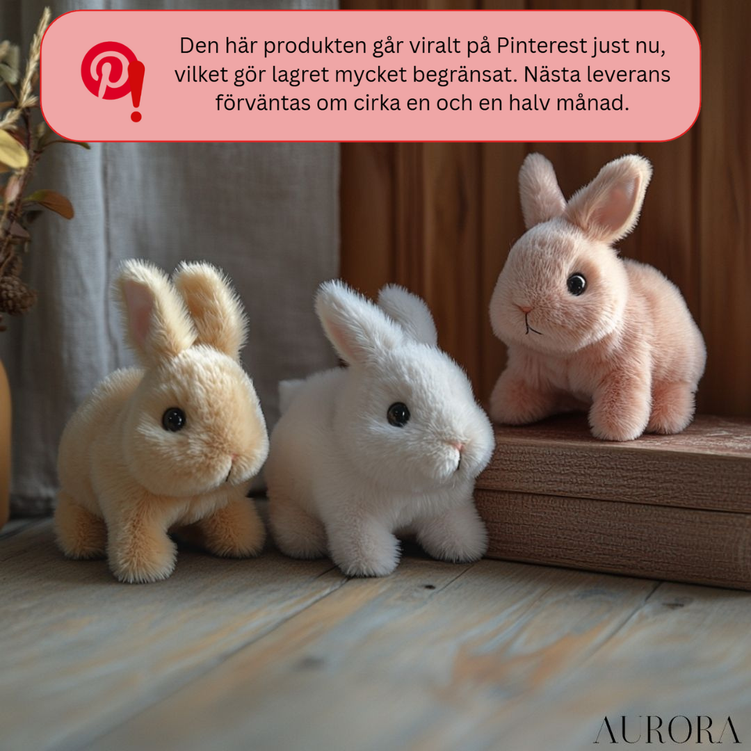 TILLFĂLLIGT 50% RABATT | BunnyBotâą | Din gosiga, verklighetstrogna följeslagare för livet!