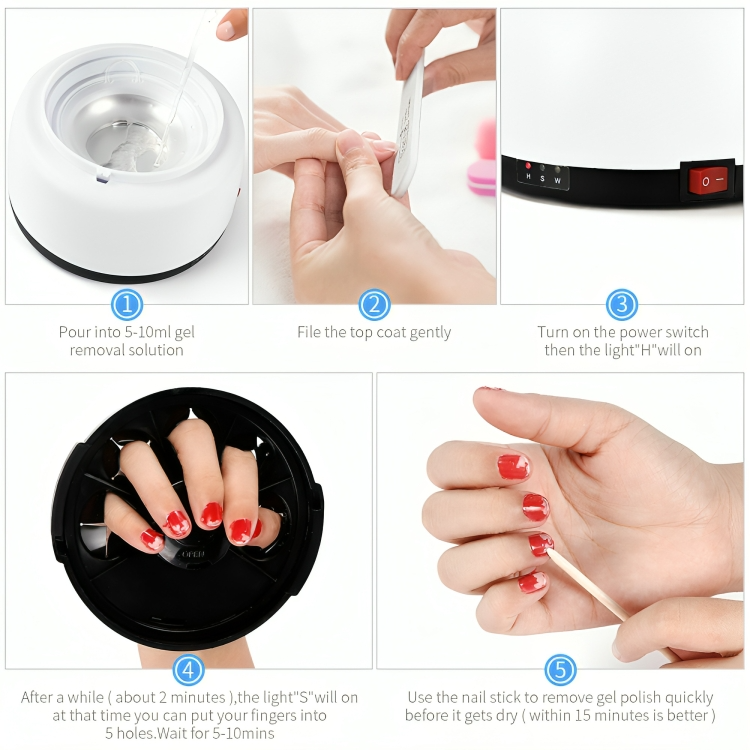 PolishGone⹠| NagelÄngare gelborttagningsmaskin