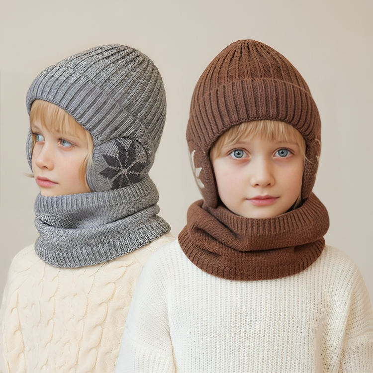 TILLFĂLLIGT 50% RABATT | WinterShieldâą | Vintermössa och halsduk-set