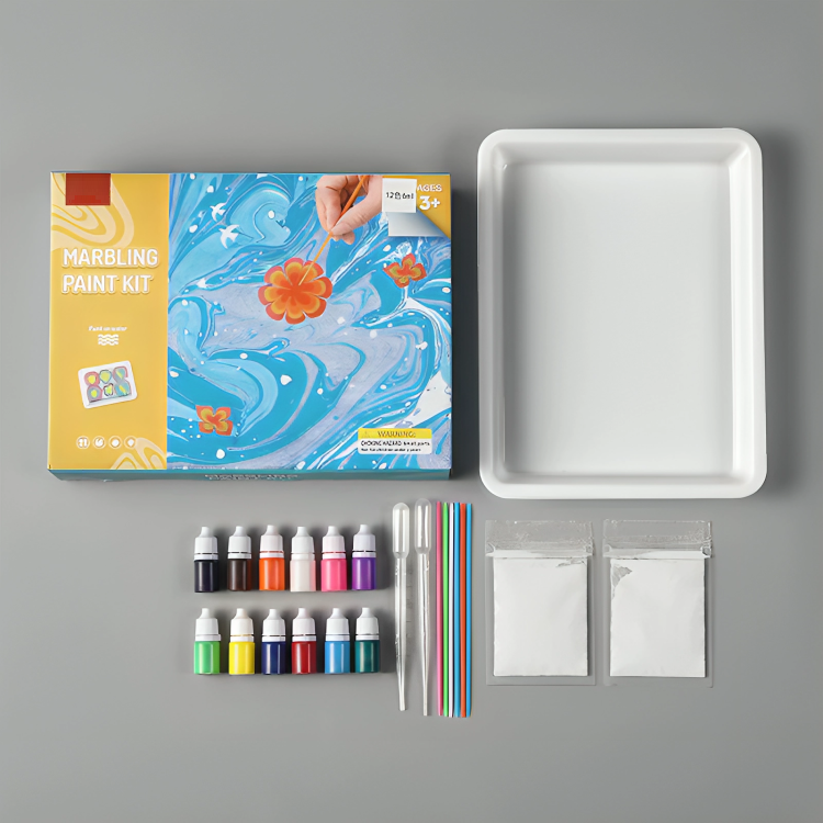 TILLFĂLLIGT 50% RABATT | SwirlArtâą | Vatten marmorering mĂ„lning set