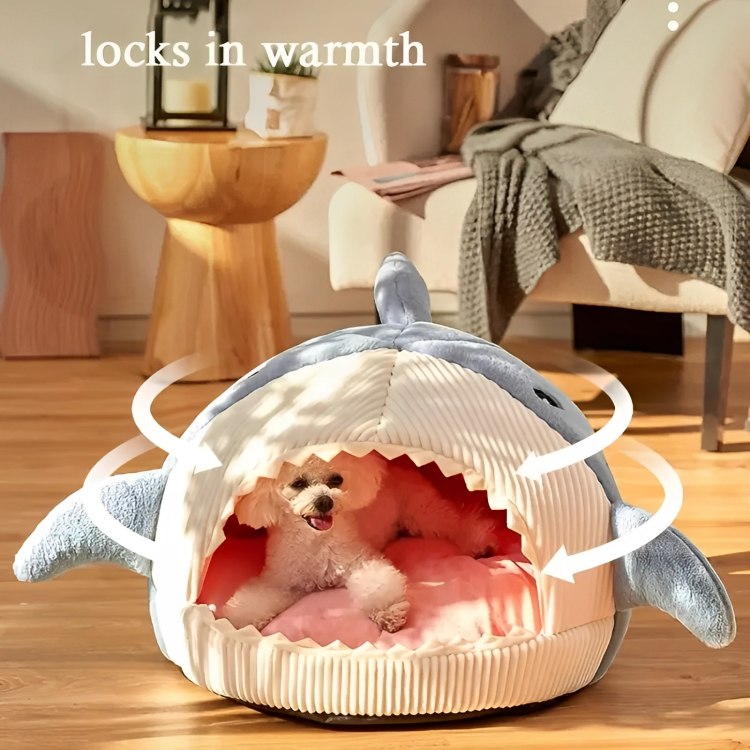 TILLFĂLLIGT 50% RABATT | SharkSnugâą | Gör ditt husdjurs tupplur till en lugnande tillflyktsort!