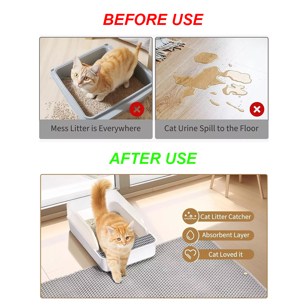 TILLFĂLLIGT 50% RABATT | LitterCatcherâą | Kattsandsmatta