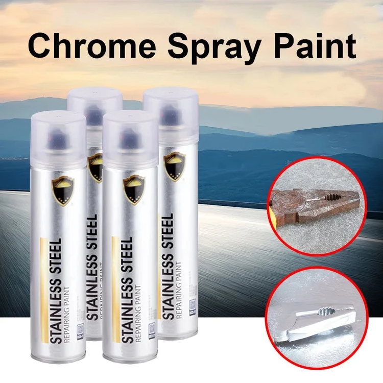GleamSteel⹠| Rostfritt stÄl krom sprayfÀrg