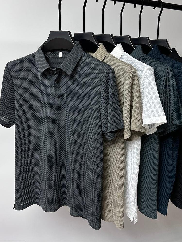 50% RABATT IDAG | Orion⹠| Högkvalitativt Ice Silk Polo för mÀn - Aurora Stockholm