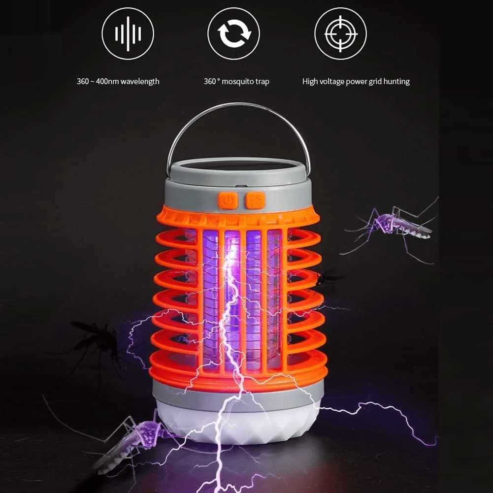 BuzzBlockâą | Solcellsdriven Myggavvisande Lampa - Aurora Stockholm