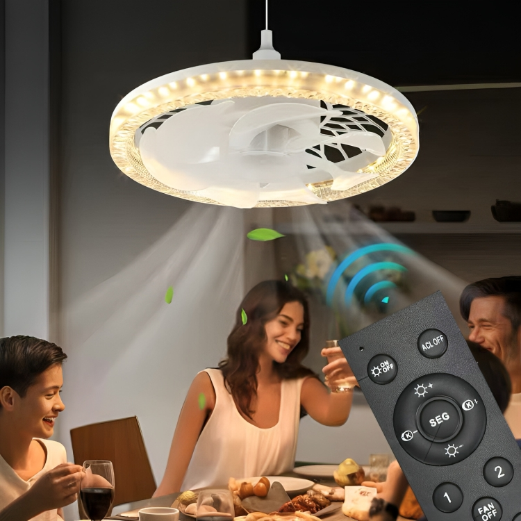 ComfortFan⹠| Justerbar tyst flÀktlampa