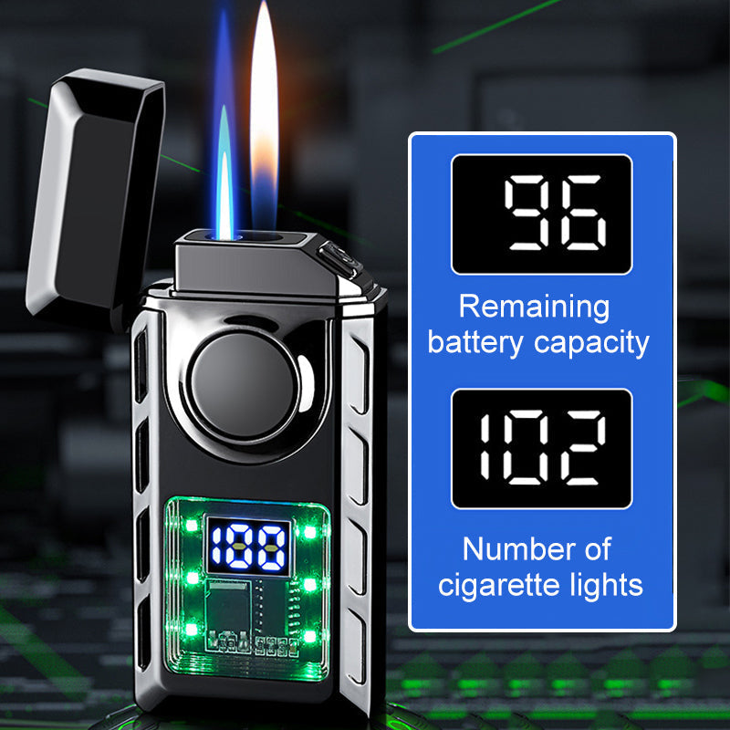 FlameFusion⹠| LED-tÀndare med dubbelflamma