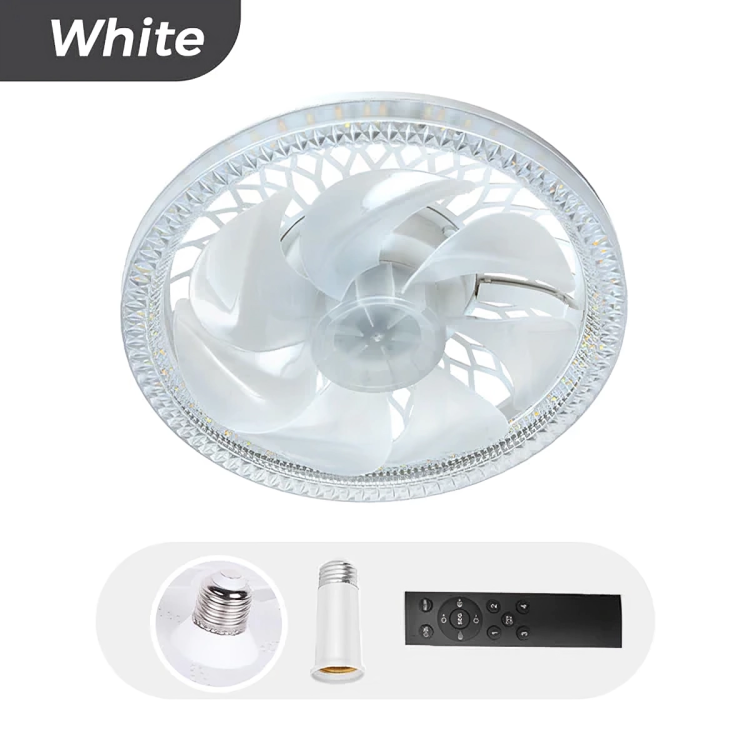 ComfortFan⹠| Justerbar tyst flÀktlampa