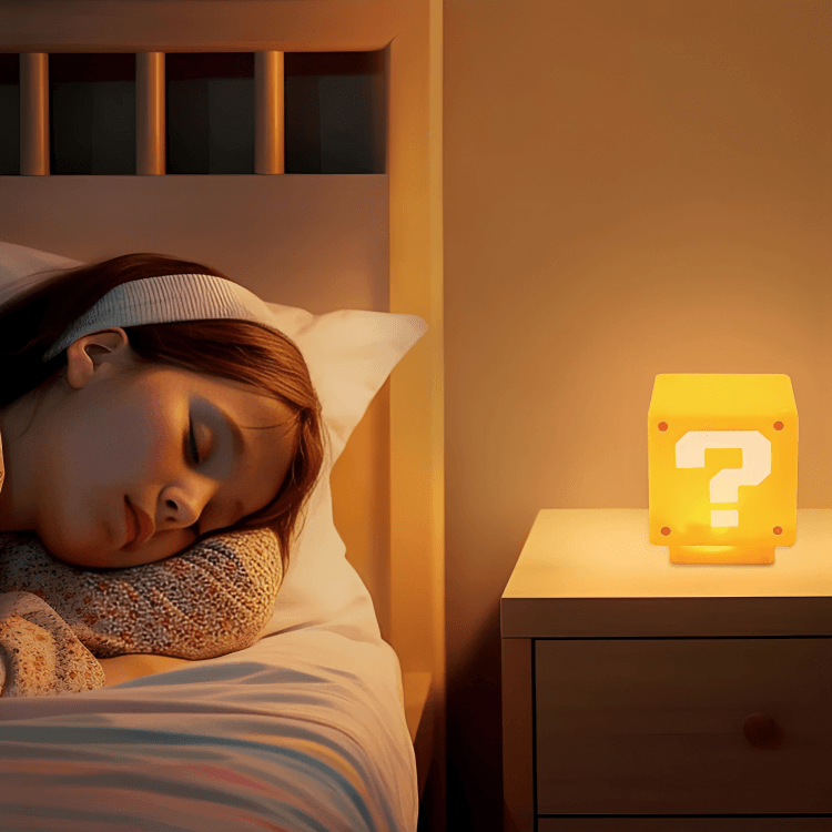 1 + 1 GRATIS IDAG | PixelGlowâą | Retro blocklampa - Aurora Stockholm