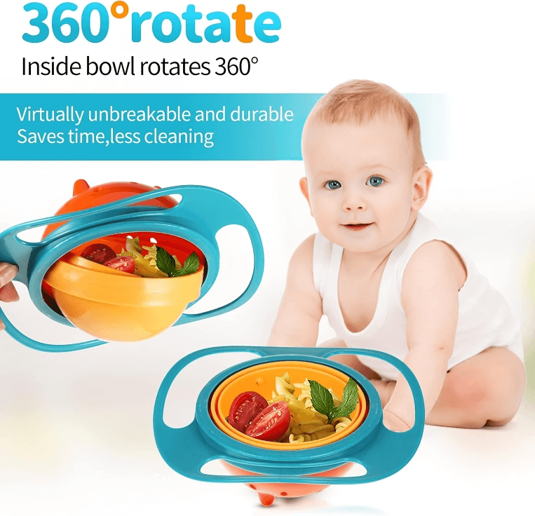1 + 1 GRATIS IDAG | SpinnyBowl⹠| Baby UFO-skÄl - Aurora Stockholm