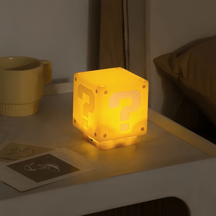 1 + 1 GRATIS IDAG | PixelGlowâą | Retro blocklampa - Aurora Stockholm