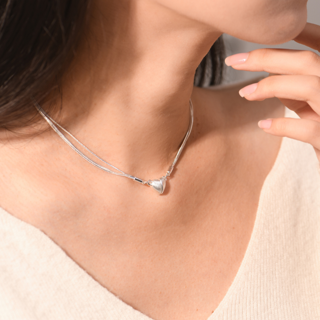 TILLFĂLLIGT 50% RABATT | HeartLinkâą | Magnetiskt hjĂ€rthalsband