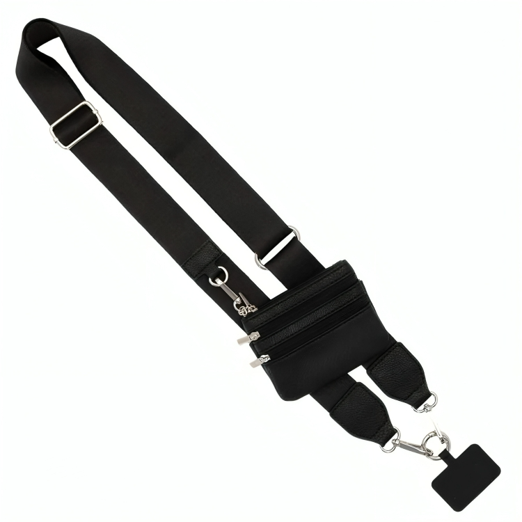 ZipStrap⹠| Multifunktionell mobilrem med plÄnbok