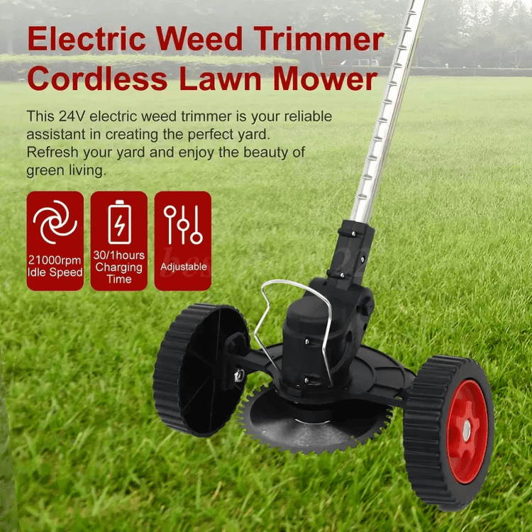 TILLFĂLLIGT 50% RABATT | EazyTrimâą | Kabellös GrĂ€strimmer - Aurora Stockholm