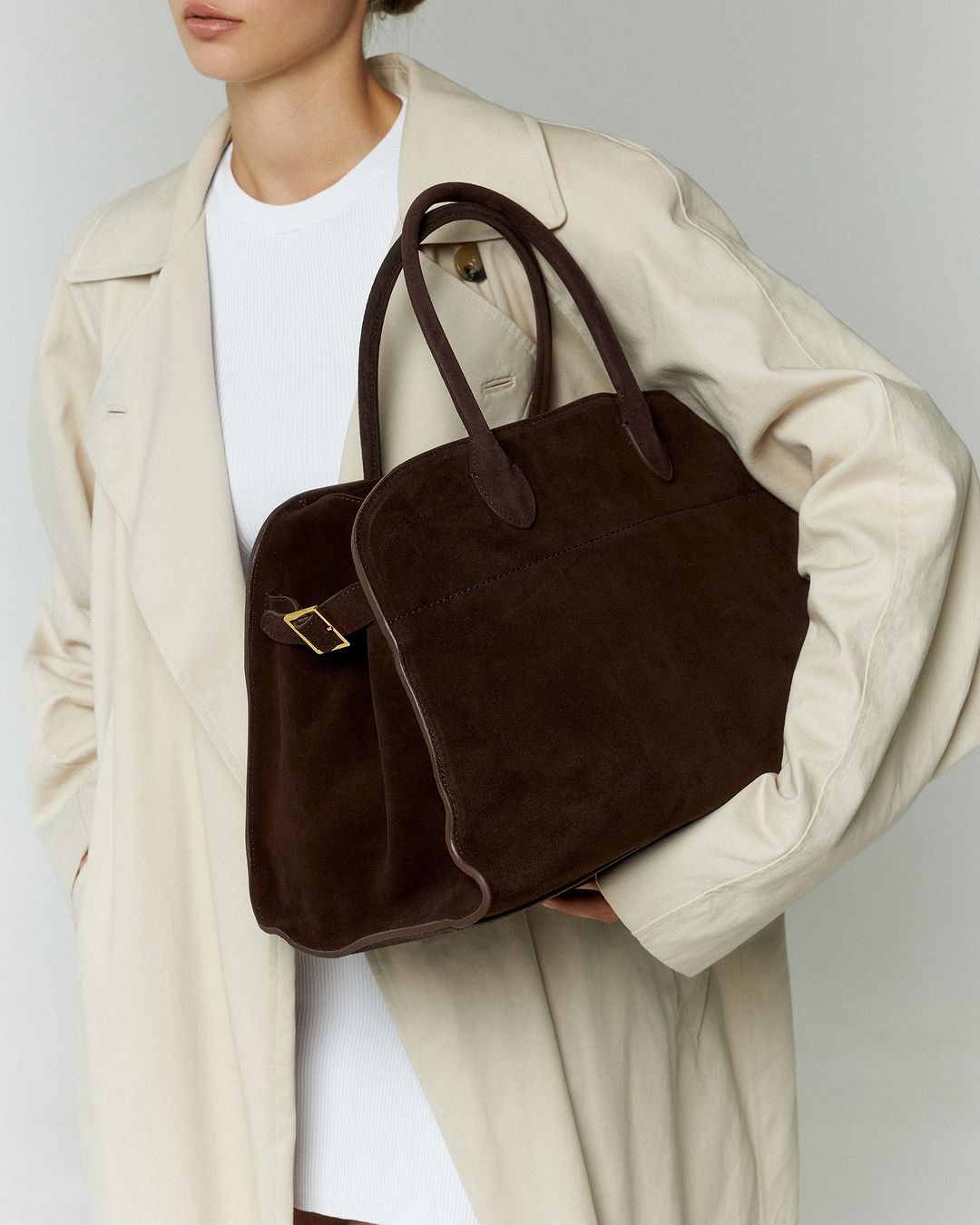 TILLFÄLLIGT 50% RABATT | Velora™ | Toteväska i mocka med stor kapacitet
