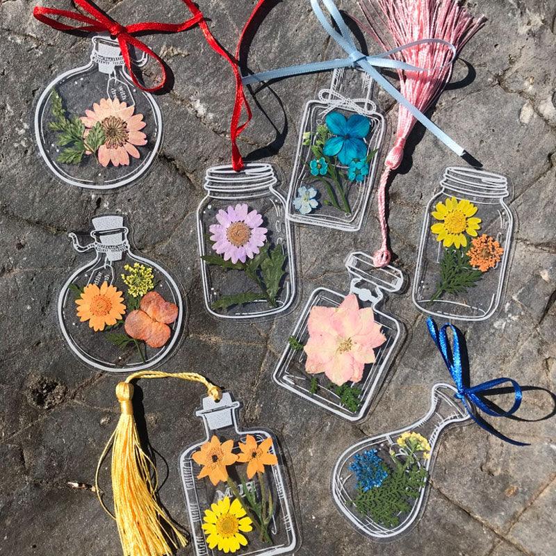 1 + 1 GRATIS | BloomMarks⹠| BokmÀrke Med Naturliga Blommor - Aurora Stockholm