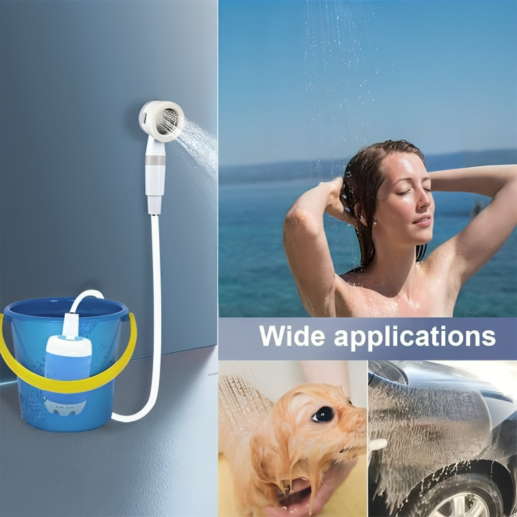 SplashPackâą | BĂ€rbar campingdusch med pump