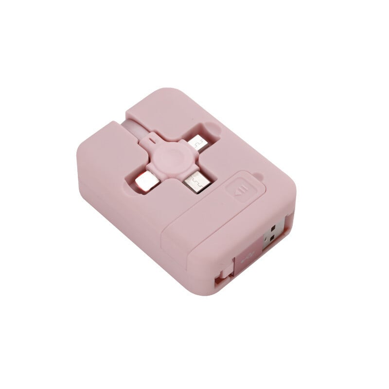 ChargeHubâą | 3-i-1 USB-snabbladdningskabel