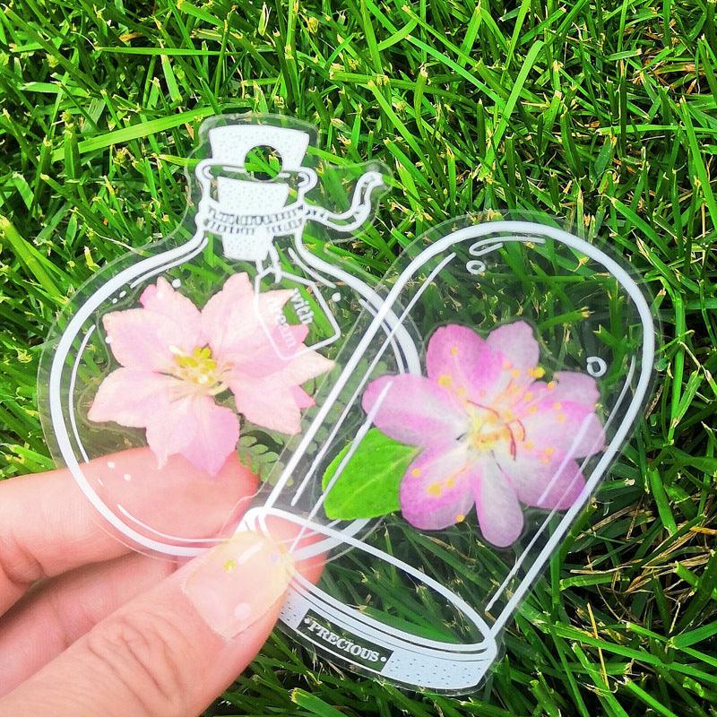1 + 1 GRATIS | BloomMarks⹠| BokmÀrke Med Naturliga Blommor - Aurora Stockholm