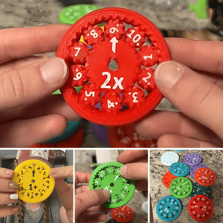 TILLFĂLLIGT 50% RABATT | MathWizâą | Matematik Fidget Spinner Leksak - Aurora Stockholm