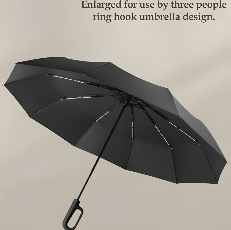 HookBrella⹠| Automatiskt hopfÀllbart paraply med krok