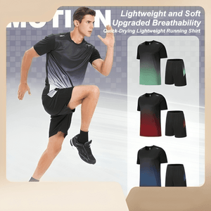 QuickFit⹠| Snabbtorkande SportdrÀkt För MÀn - Aurora Stockholm