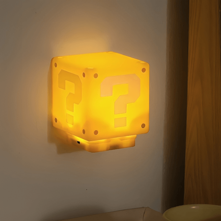 1 + 1 GRATIS IDAG | PixelGlowâą | Retro blocklampa - Aurora Stockholm