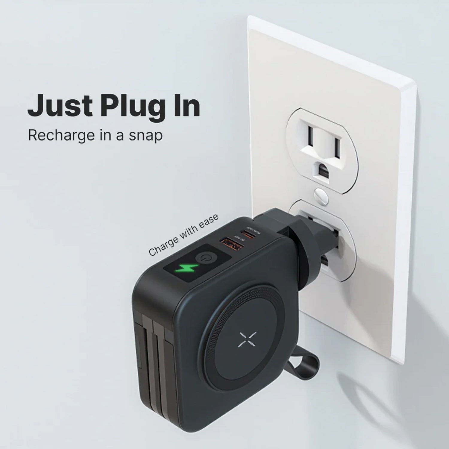 PowerPack⹠| Universell powerbank för resor
