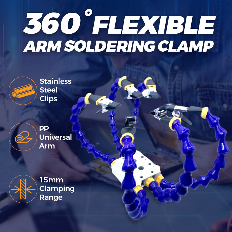 SolderArm™ | Smidigt lödningsarbete med extra hjälpande händer!