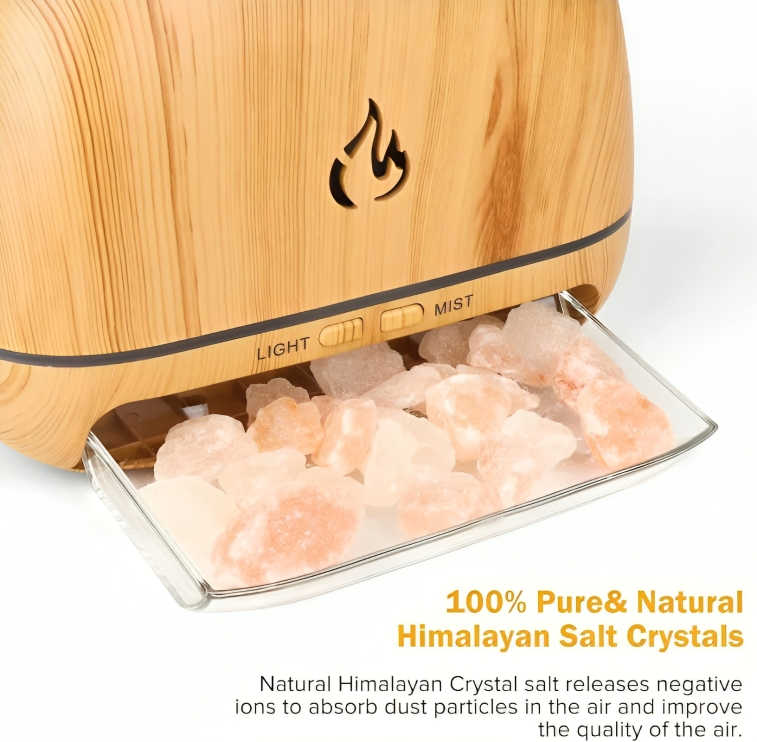 AuraCrystalâą | Himalayasalt sten aromdiffusor