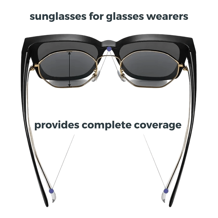1 + 1 GRATIS IDAG | OverShades⹠| Polariserade fit-over-solglasögon - Aurora Stockholm