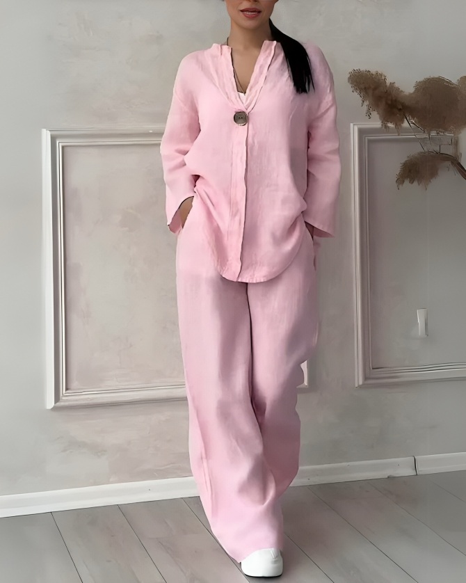 Yara⹠| Elegant linneset för kvinnor